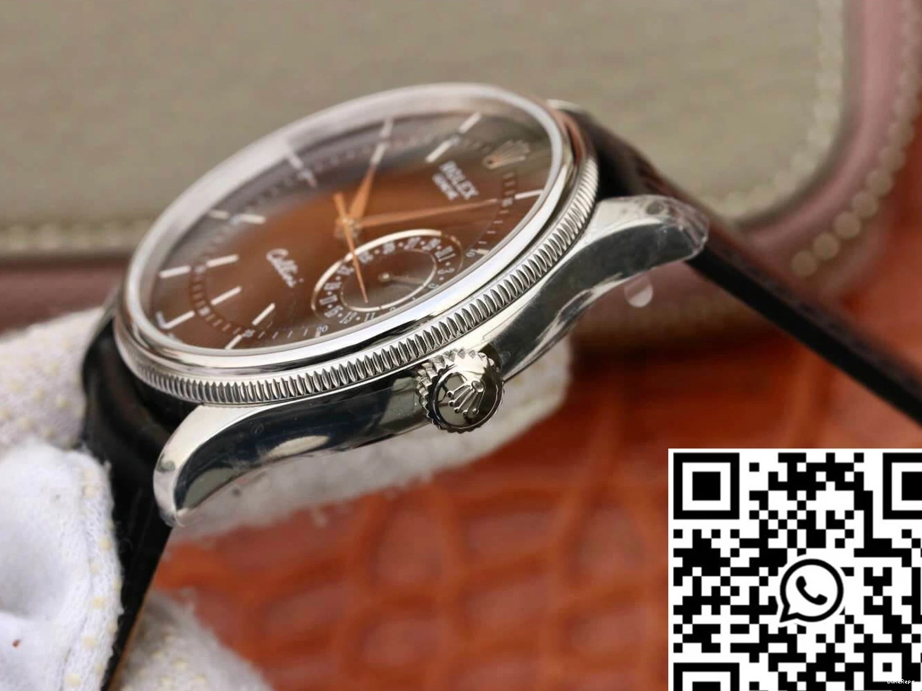 50519 Rolex MKS Date Factory Celini Black Dial 1116